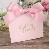 10pcs/lot Small Dark Green Wedding Candy Box With Ribbon Wedding Ceremony Party Decoration Favor Pink Red Gifts Box