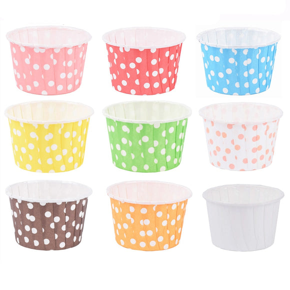 48pcs cupcake liner baking cup cupcake paper muffin cases Cake box Cup egg tarts tray cake mould decorating tools