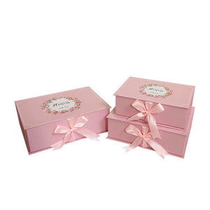 At the end of 2018 Clearance of tail box, prink color top grade Flowers gift box wedding party Free shipping by epacket