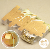 100pcs New Wedding Favors DIY Candy Boxes Bomboniera Party Gifts Chocolate Boxes With Ribbons & Small Bells